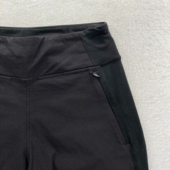 Athleta Highline Hybrid Summiter Pants Women's 2 Black Stretch Fabric Skinny Leg - Picture 4 of 13